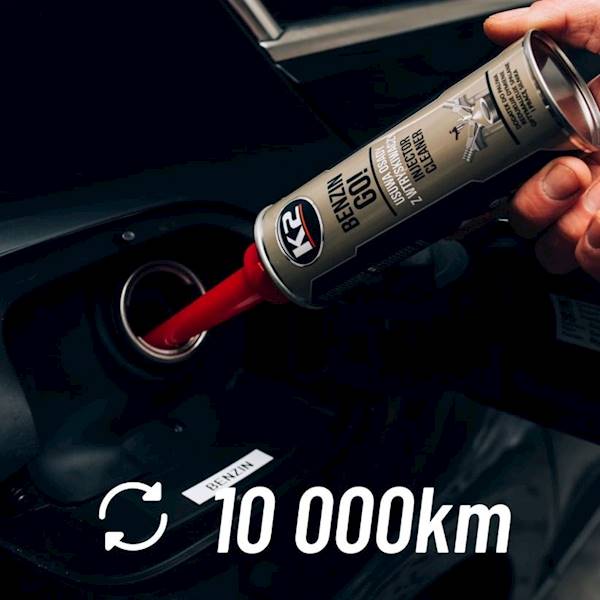 K2 BENZIN GO 250 ML DODATEK DO BENZYNY, CZYSZCZENIA WTRYSKIWACZY T322