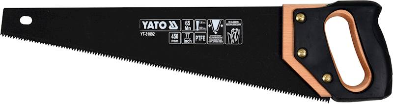 PIŁA PŁATNICA 450 MM PTFE PIŁKA RĘCZNA DO DREWNA YT-31092 YATO