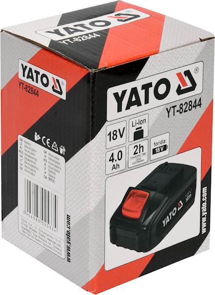 AKUMULATOR 18V LI-ION 4,0 AH YT-82844 YATO