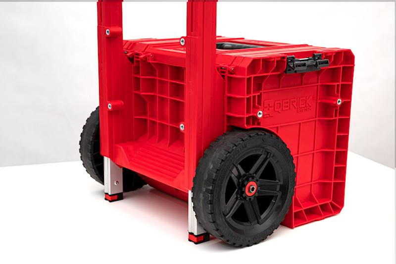 MOBILNA SKRZYNKA NARZĘDZIOWA NA KOŁACH QBRICK SYSTEM PRO CART 2.0 PLUS RED ULTRA HD CUSTOM