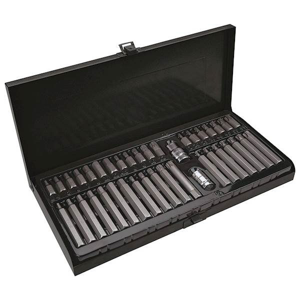 ZESTAW BITÓW, KOŃCÓWEK IMBUS, TORX, SPLINE 40 SZT 06-107 NEO