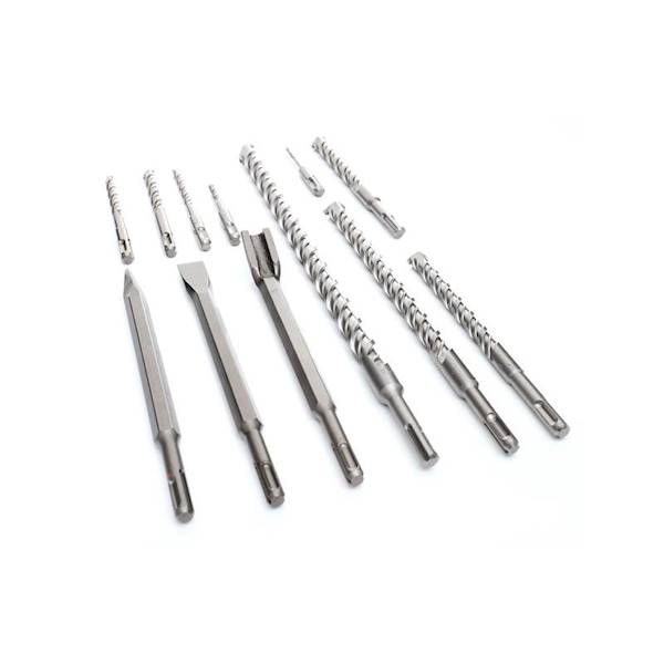 ZESTAW WIERTEŁ S4 I DŁUT SDS+ DO BETONU 12 SZT. KD10206 KRAFT&DELE