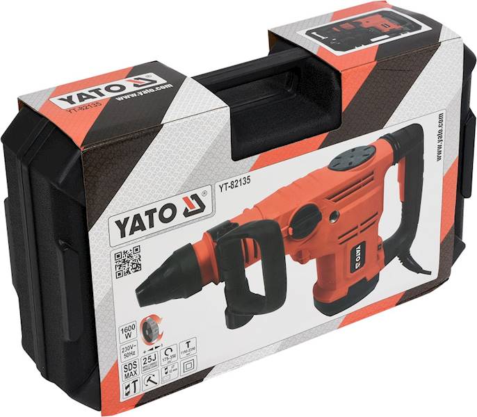 MŁOT UDAROWO OBROTOWY 25J SDS-MAX 1600W YT-82135 YATO