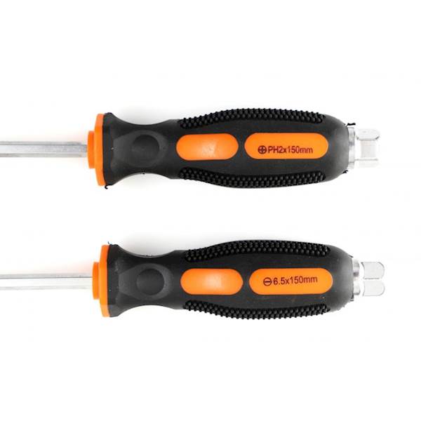 ZESTAW WKRĘTAKÓW, ŚRUBOKRĘTÓW DO POBIJANIA 2 SZT KD10897 KRAFT&DELE