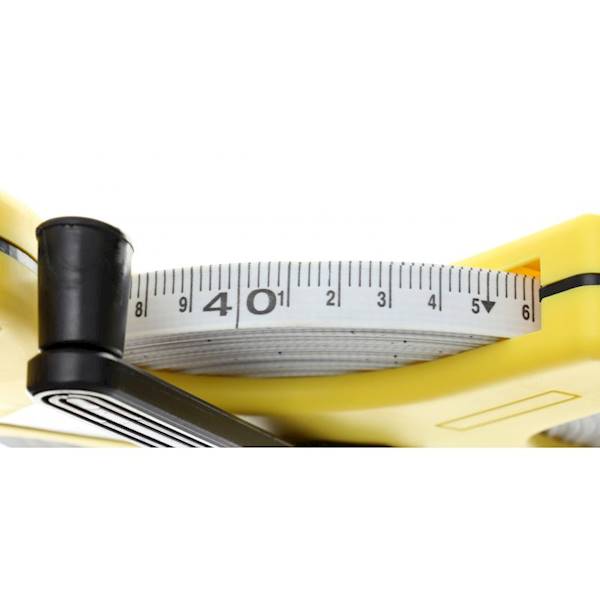 MIARA TAŚMA MIERNICZA METRÓWKA GEODEZYJNA ZWIJANA FIBERGLASS 100M KD10429