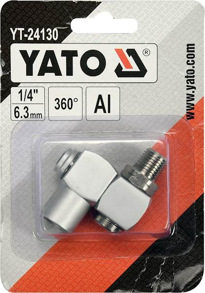 PRZEGUB PNEUMATYCZNY 1/4" YT-24130 YATO