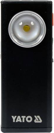 LATARKA AKUMULATOROWA 3.7V 1500MAH KIESZONKOWA 500LM SLIM Z POWERBANKIEM YT-08556 YATO