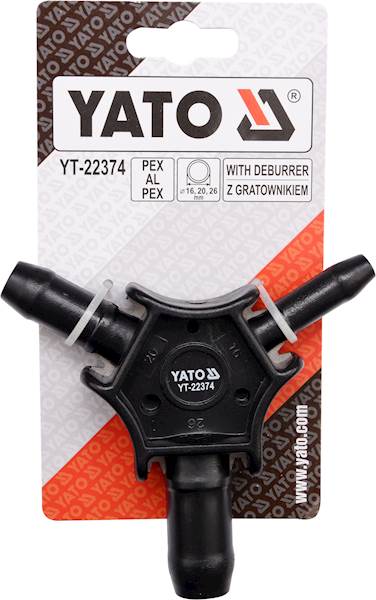KALIBRATOR Z GRATOWNIKIEM DO RUR PEX-AL-PEX 16/20/26MM YT-22374 YATO