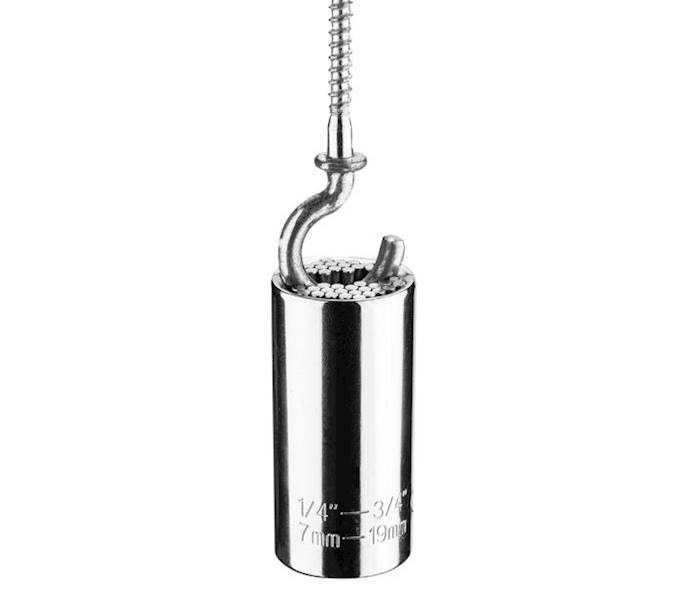 NASADKA UNIWERSALNA IGIEŁKOWA KLUCZ NASADOWY 7-19 MM, 1/4"-3/4", 55H224 GRAPHITE