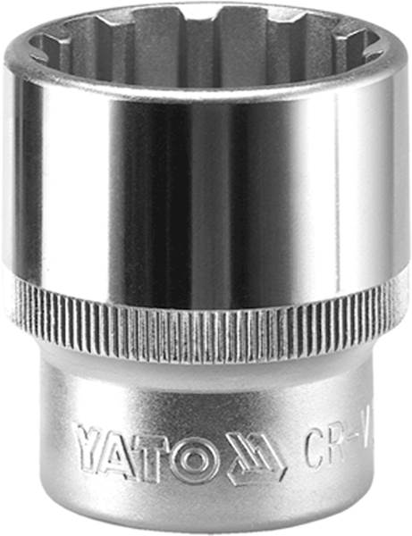 ZESTAW NASADEK TYPU SPLINE 8-32MM 1/2'' YATO 19szt.