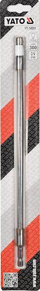 PRZEDŁUŻKA ELASTYCZNA 1/4" x 300MM YT-14001 YATO