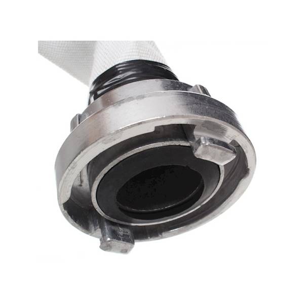 WĄŻ STRAŻACKI GUMOWANY DO WODY POMPY 1" Z SZYBKOZŁĄCZEM 20M KD781