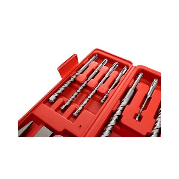 ZESTAW WIERTEŁ S4 I DŁUT SDS+ DO BETONU 12 SZT. KD10206 KRAFT&DELE