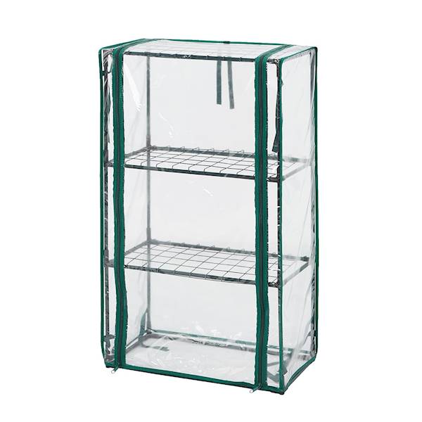 SZKLARNIA 46 X 24 X 80 CM, FOLIA PVC, METALOWA KONSTRUKCJA 15-910 NEO
