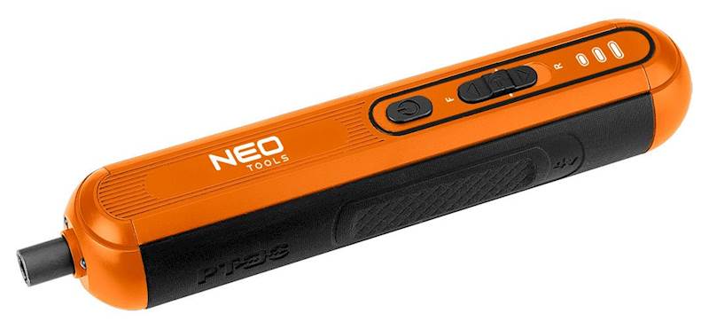 WKRĘTAK, ŚRUBOKRĘT AKUMULATOROWY 4V, Li-Ion, USB-C HEX 1/4″ 04-199 NEO