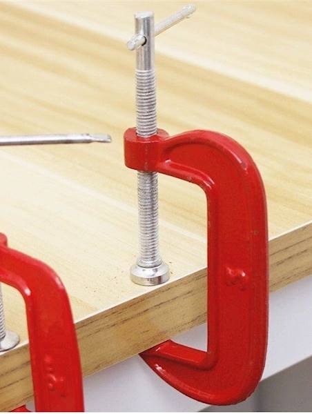 ŚCISK STOLARSKI ŚLUSARSKI MODELARSKI G-CLAMP 3'' CALE (76mm) KD10178