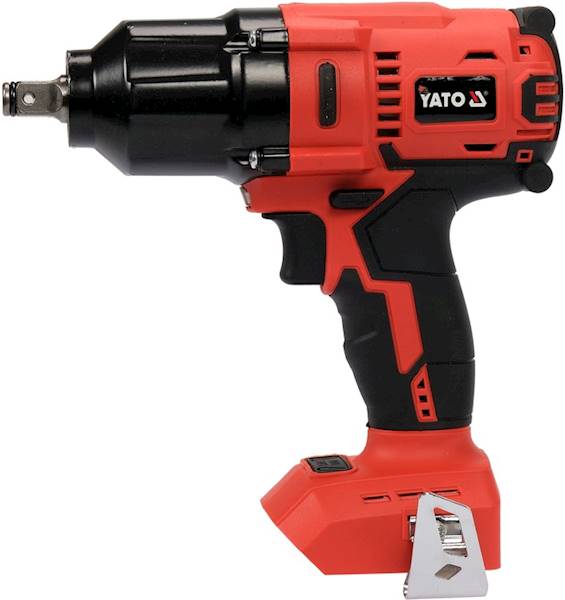 KLUCZ UDAROWY AKUMULATOROWA BEZSZCZOTKOWY 1/2" 700NM 18V (KORPUS) YT-828061 YATO