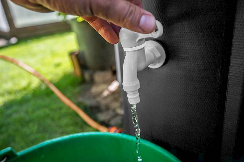 SKŁADANY POJEMNIK, ZBIORNIK NA DESZCZÓWKĘ DUŻY 500 L PVC 15-952 NEO