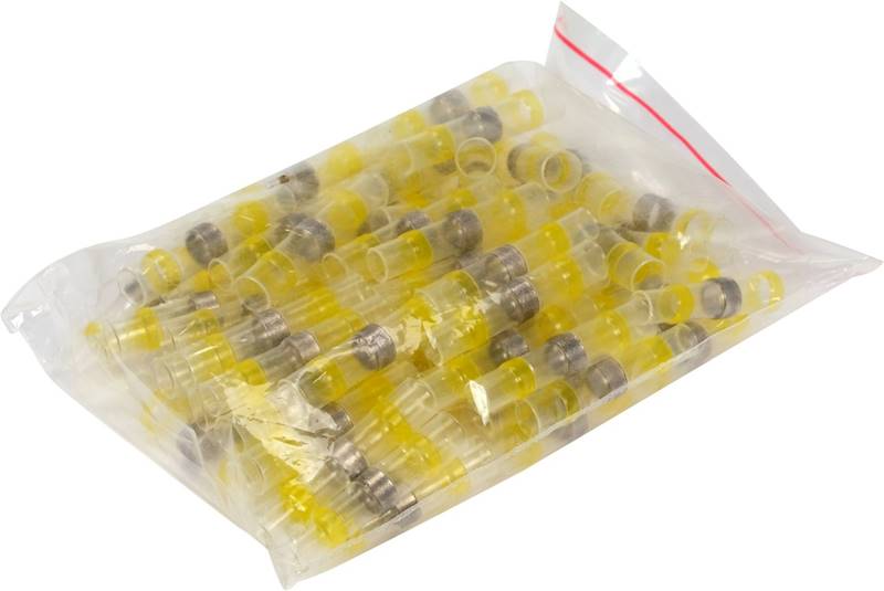 ZŁĄCZKI, RURKI, KOSZULKI TERMOKURCZLIWE Z CYNĄ WODOODPORNE 4-6MM2 100SZT. YT-81454 YATO