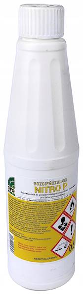 NITRO ROZPUSZCZALNIK ROZCIEŃCZALNIK 0,5L OFO