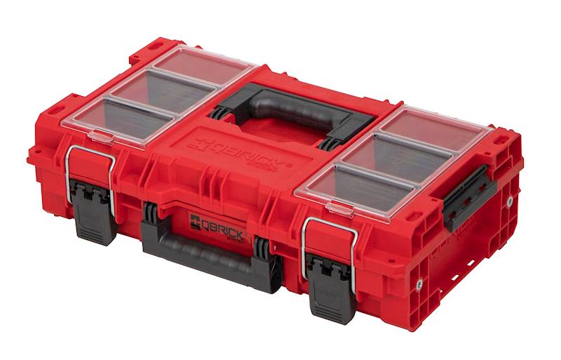 ZESTAW SKRZYNEK NA NARZĘDZIA QBRICK SYSTEM PRIME SET 1 RED ULTRA HD CUSTOM