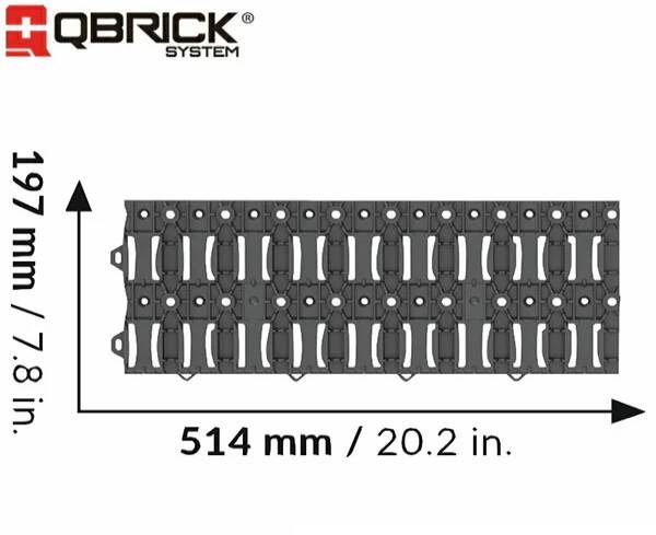 PŁYTA, ŚCIANKA, TABLICA NARZĘDZIOWA, WARSZTATOWA 2 X QBRICK SYSTEM CUSTOM PEGBOARD 1/2