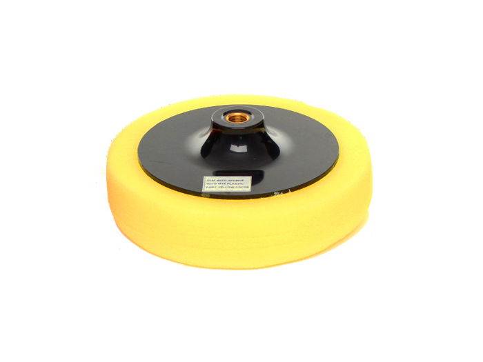 GĄBKA POLERSKA 150MM GWINT M14 POŚREDNIA ŻÓŁTA KD1596