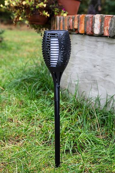 LAMPA SOLARNA OGRODOWA POCHODNIA, PŁOMIEŃ SMD WBIJANA 99-057 NEO