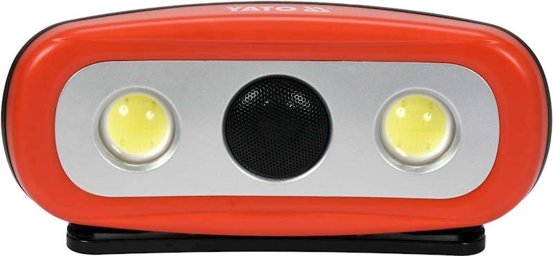 REFLEKTOR LAMPA IP44 COB LED POWERBANK, GŁOŚNIK BLUETOOTH YT-81808 YATO