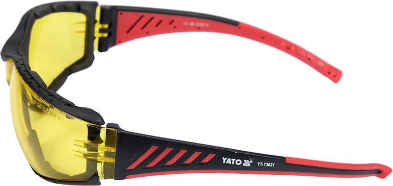 OKULARY GOGLE OCHRONNE ŻÓŁTE TYP. 90960FA-RX YT-73621 YATO BHP