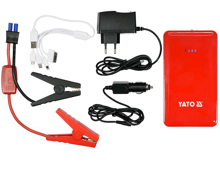 URZĄDZENIE ROZRUCHOWE POWER BANK LATARKA LED 3W1 7500mAh YT-83080 YATO