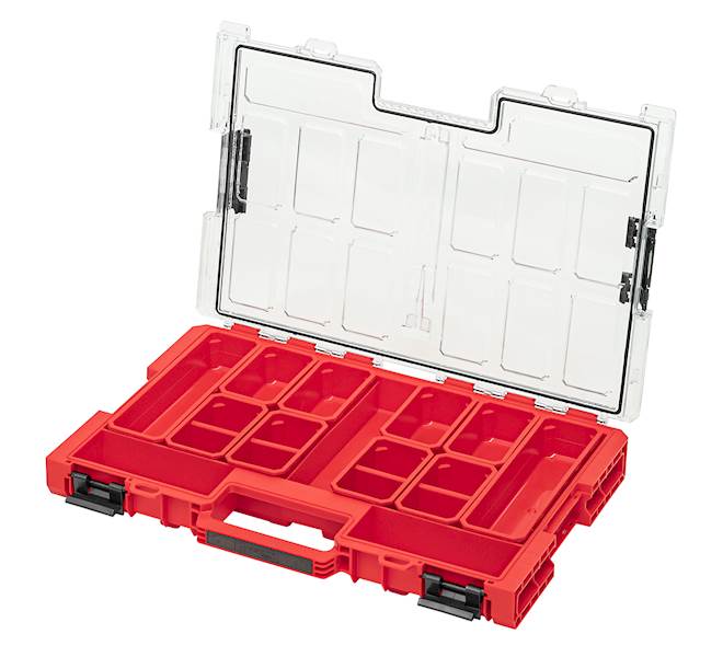 SKRZYNKA NARZĘDZIOWA QBRICK SYSTEM ONE ORGANIZER L 2.0 RED Ultra HD