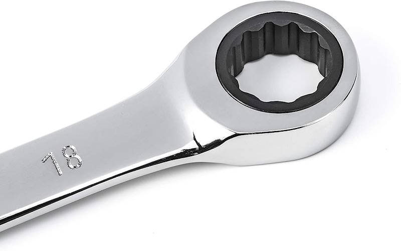 ZESTAW 12 KLUCZY PŁASKO-OCZKOWYCH Z GRZECHOTKĄ 8-19 MM SATA ST09040-02