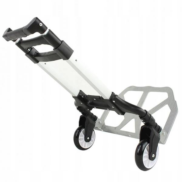 WÓZEK TRANSPORTOWY SKŁADANY MŁYNARKA ALUMINIUM 80kg KD3015 KRAFT&DELE