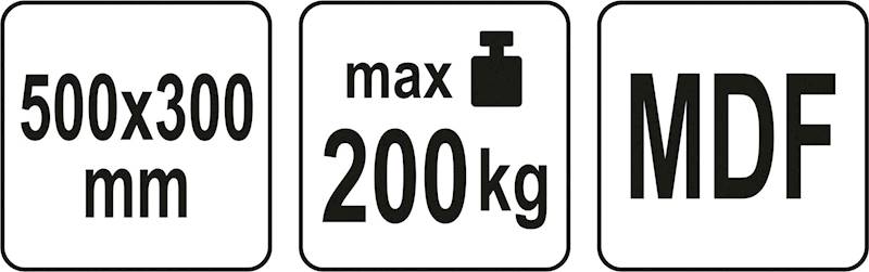 WÓZEK TRANSPORTOWY PLATFORMA ROLKI DO MEBLI 200KG YT-37420 YATO