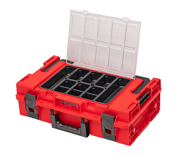 SKRZYNKA MODUŁOWA NARZĘDZIOWA QBRICK SYSTEM ONE 200 2.0 EXPERT RED ULTRA HD CUSTOM