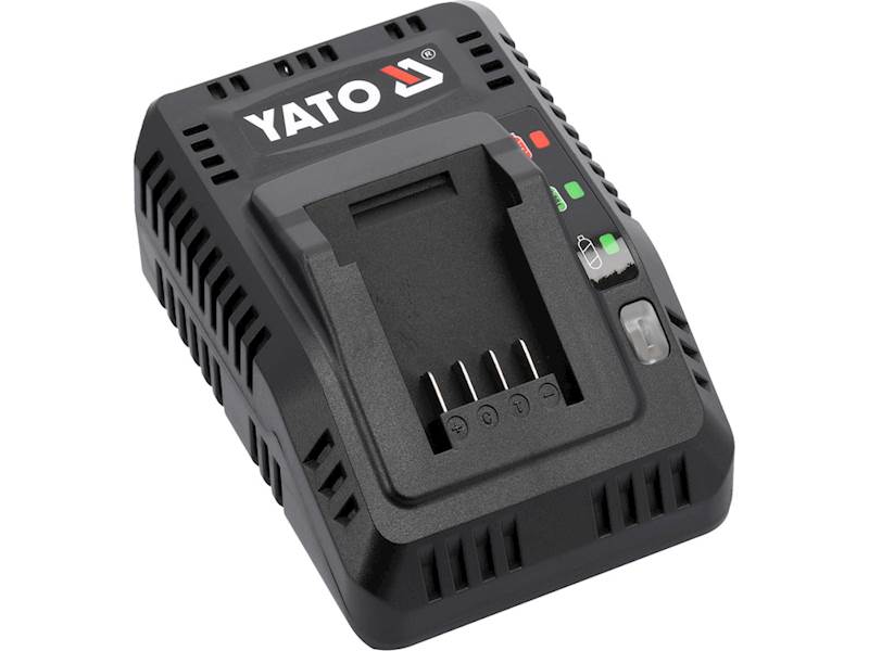 ŁADOWARKA SIECIOWA DO AKUMULATORÓW SYSTEMU 18V 2.2A YT-828498 YATO