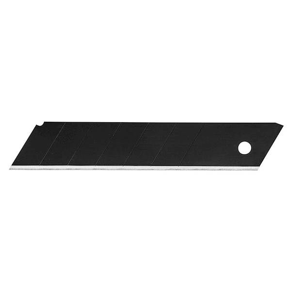 OSTRZE, OSTRZA ŁAMANE WYMIENNE, CZARNE DO NOŻYKA 18MM 10 SZT. SK2 64-013 NEO