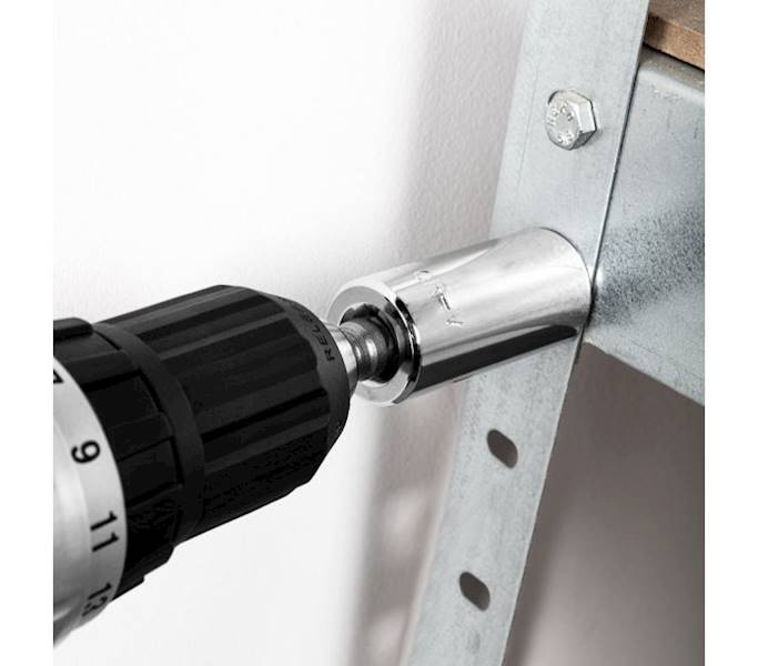 NASADKA UNIWERSALNA IGIEŁKOWA KLUCZ NASADOWY 7-19 MM, 1/4"-3/4", 55H224 GRAPHITE