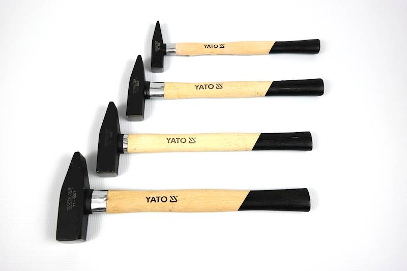 ZESTAW MŁOTKÓW ŚLUSARSKICH YATO 200G - 800G 4SZT. YT-4502