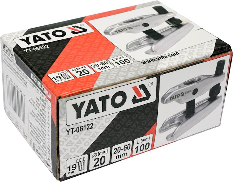 ŚCIĄGACZ DO SWORZNI KULISTYCH Z REGULACJĄ 20-60MM YT-06122 YATO
