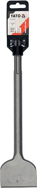 DŁUTO PŁASKIE SZEROKIE DO BETONU SDS MAX 75MM / 300MM YT-47335 YATO