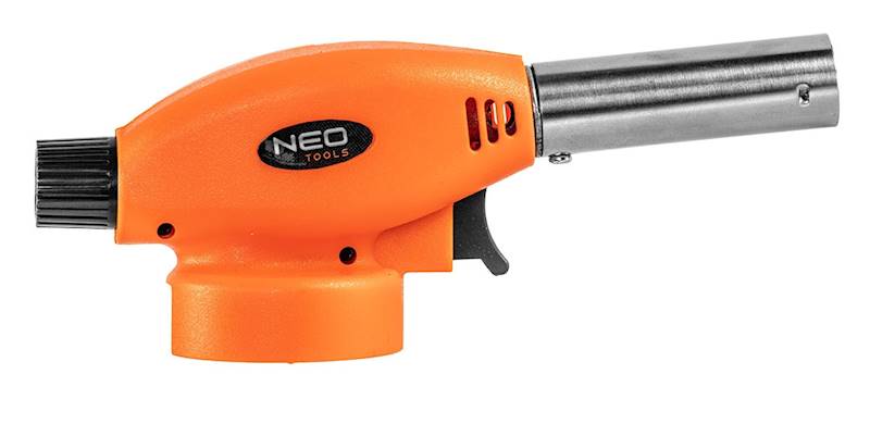 PALNIK GAZOWY Z PIEZO 20-041 + 1SZT. KARTUSZ NABÓJ GAZOWY NEO TOOLS