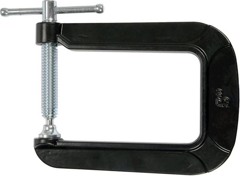 ŚCISK ŚRUBOWY STOLARSKI TYP C GŁĘBOKI 63x130MM ŻELIWNY YT-64190 YATO