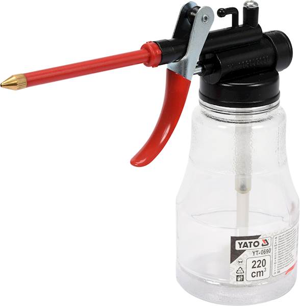 OLIWIARKA, SMAROWNICA Z WĘŻYKIEM 220ML  YT-0690 YATO