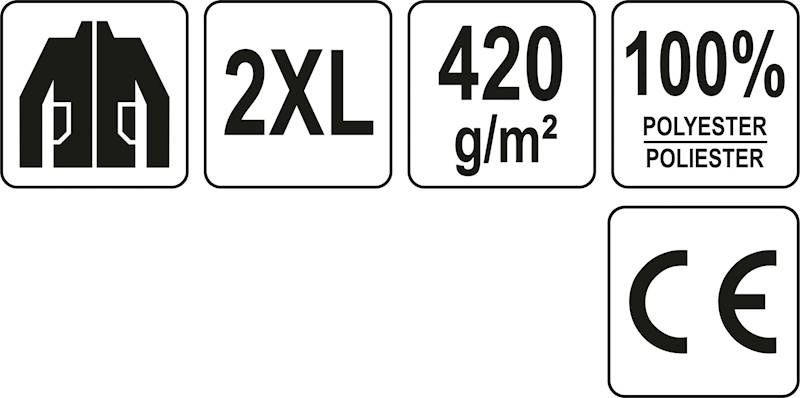 POLAR MĘSKI BLUZA POLAROWA ROBOCZA OCHRONNA GRUBA SZARA ROZ. 2XL YT-79524 YATO