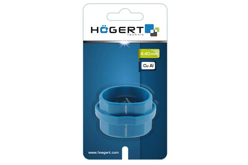 GRADOWNIK, GRATOWNIK DO RUR MIEDZIANYCH, ALUMINIOWYCH (Cu, AL, PP, PVC) 4-40MM HT1P620 HOGERT