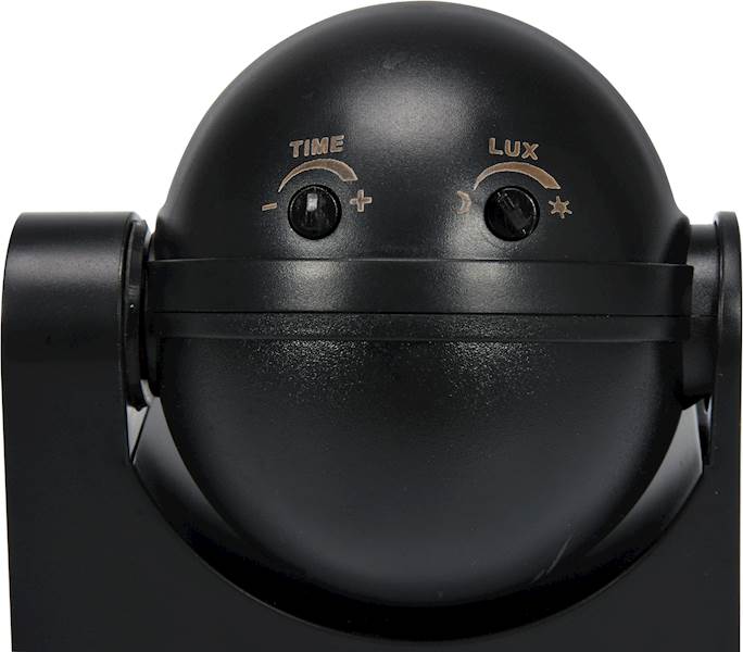 CZUJNIK RUCHU IP44 180º - MAX. 12M CZARNY 83120