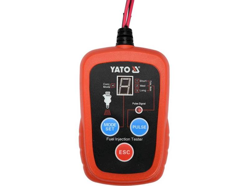 ELEKTRONICZNY TESTER WTRYSKIWACZY SILNIKÓW BENZYNOWYCH YT-72960 YATO