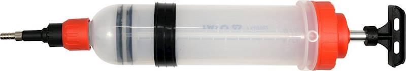 ODSYSARKA RĘCZNA DO PALIW, PŁYNÓW OLEJÓW 1,5L + 6 ADAPTERÓW YT-07082 YATO